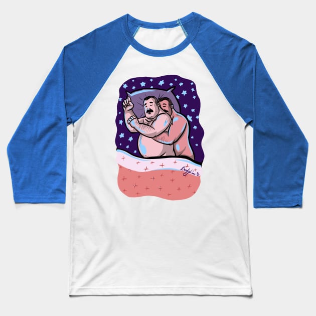 Cuddle bears Baseball T-Shirt by MagentaBear